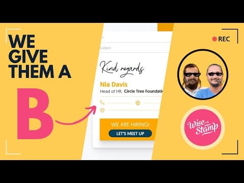 We Roasted WiseStamp: The Coolest Email Signature Tool