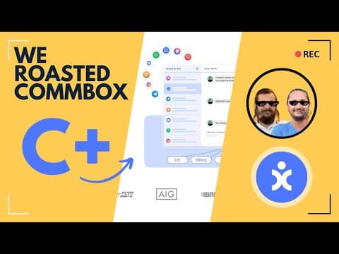 We Roasted CommBox: Headers and Author Pages Matter